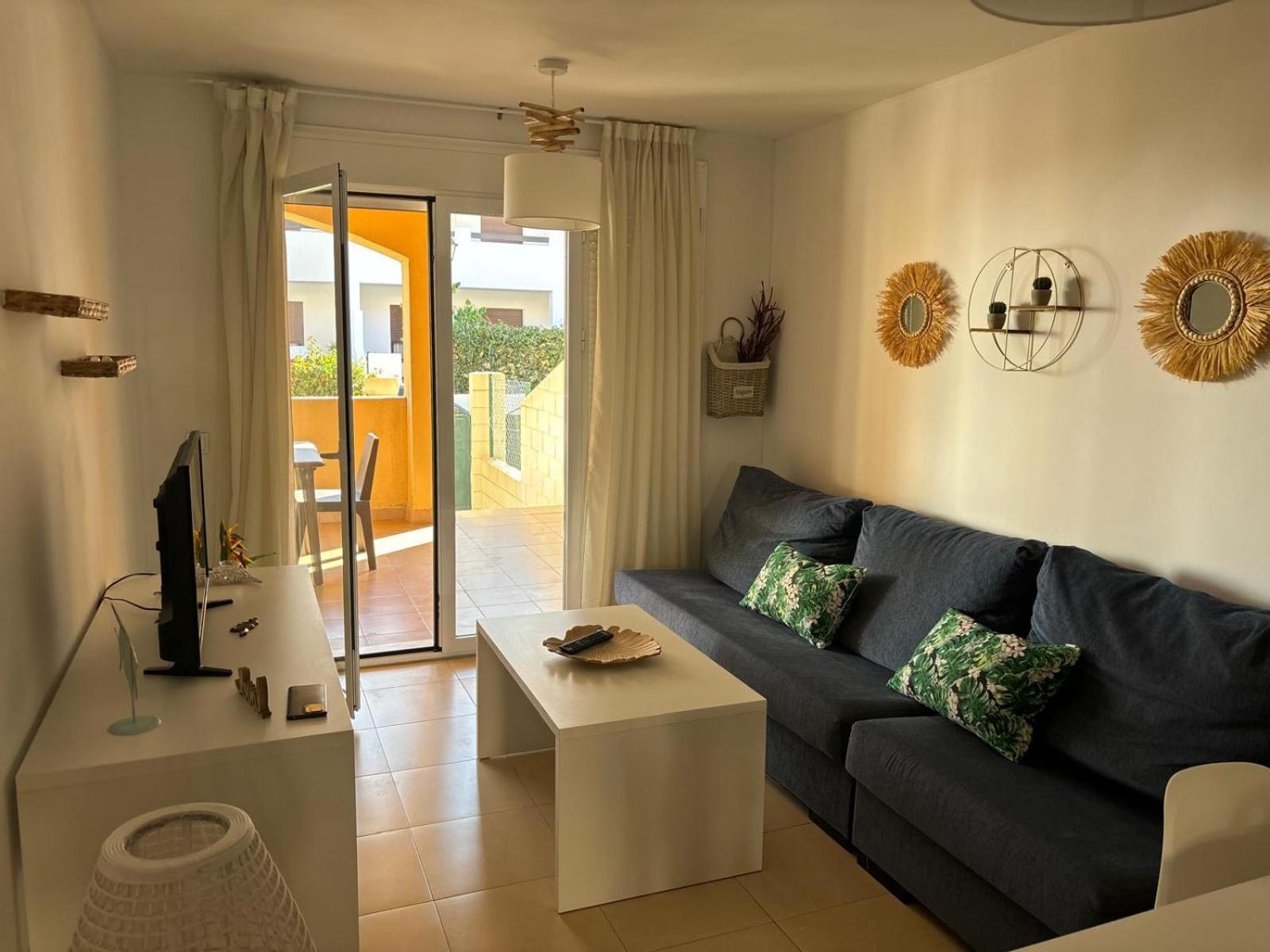Ferienwohnung Bajo Con Jardin A Pie De Playa Y Piscina Comunitaria Con Jacuzzi Playas de Vera Exterior foto