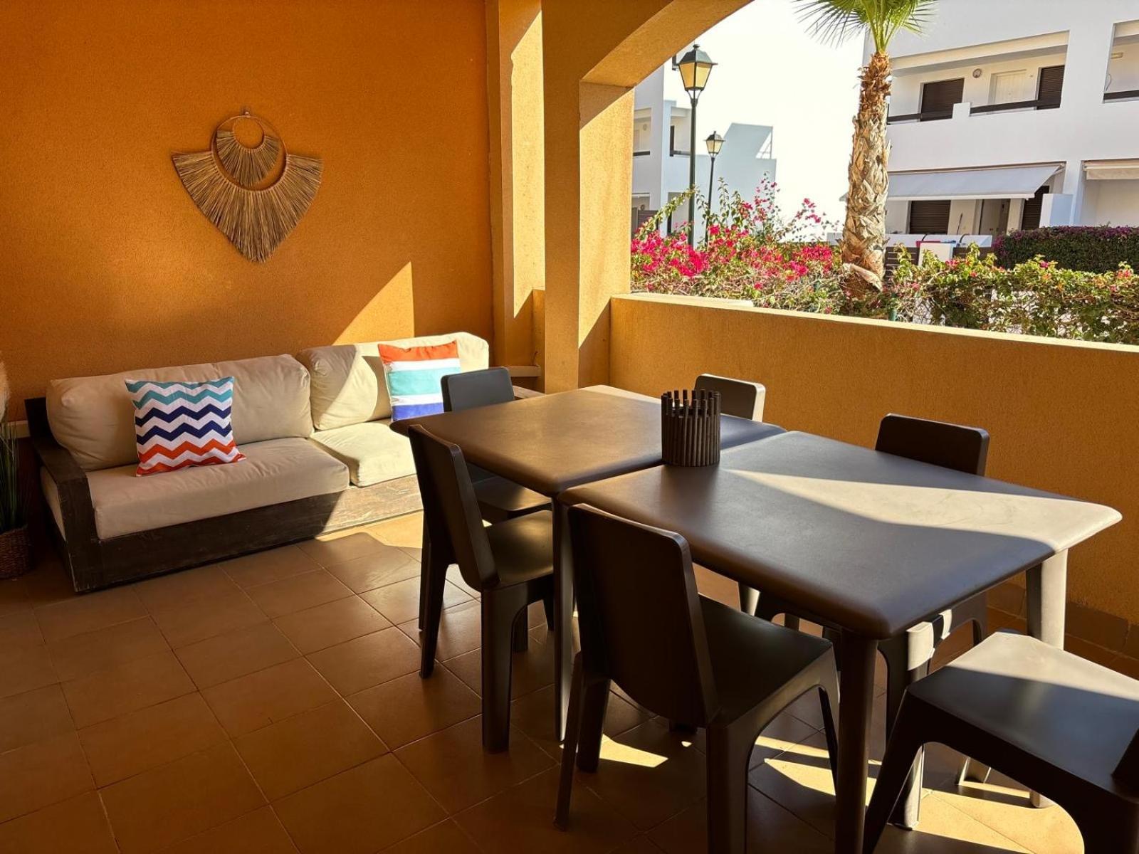 Ferienwohnung Bajo Con Jardin A Pie De Playa Y Piscina Comunitaria Con Jacuzzi Playas de Vera Exterior foto