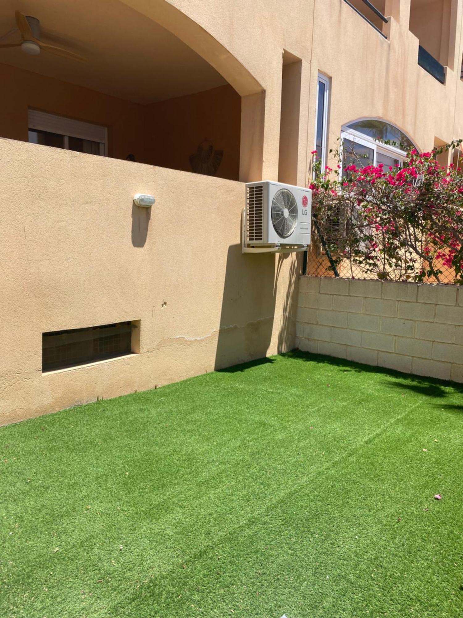 Ferienwohnung Bajo Con Jardin A Pie De Playa Y Piscina Comunitaria Con Jacuzzi Playas de Vera Exterior foto